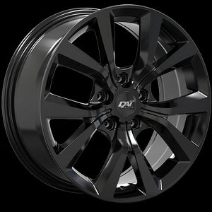 DAI MISSION GLOSS BLACK WHEELS | 17X7.5 | 5X108 | OFFSET: 42MM | CB: 63.4MM