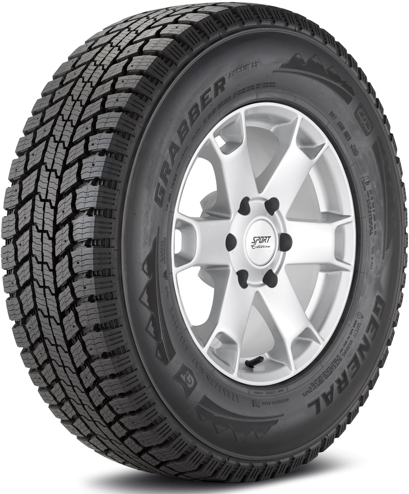 275/60R20 XL 116T GENERAL GRABBER ARCTIC WINTER TIRES (M+S + SNOWFLAKE)