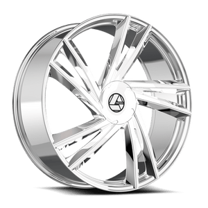 AZARA AZA-529NC NANO CHROME WHEELS | 22X9.5 | 5X115/5X120 | OFFSET: 15MM | CB: 74.1MM