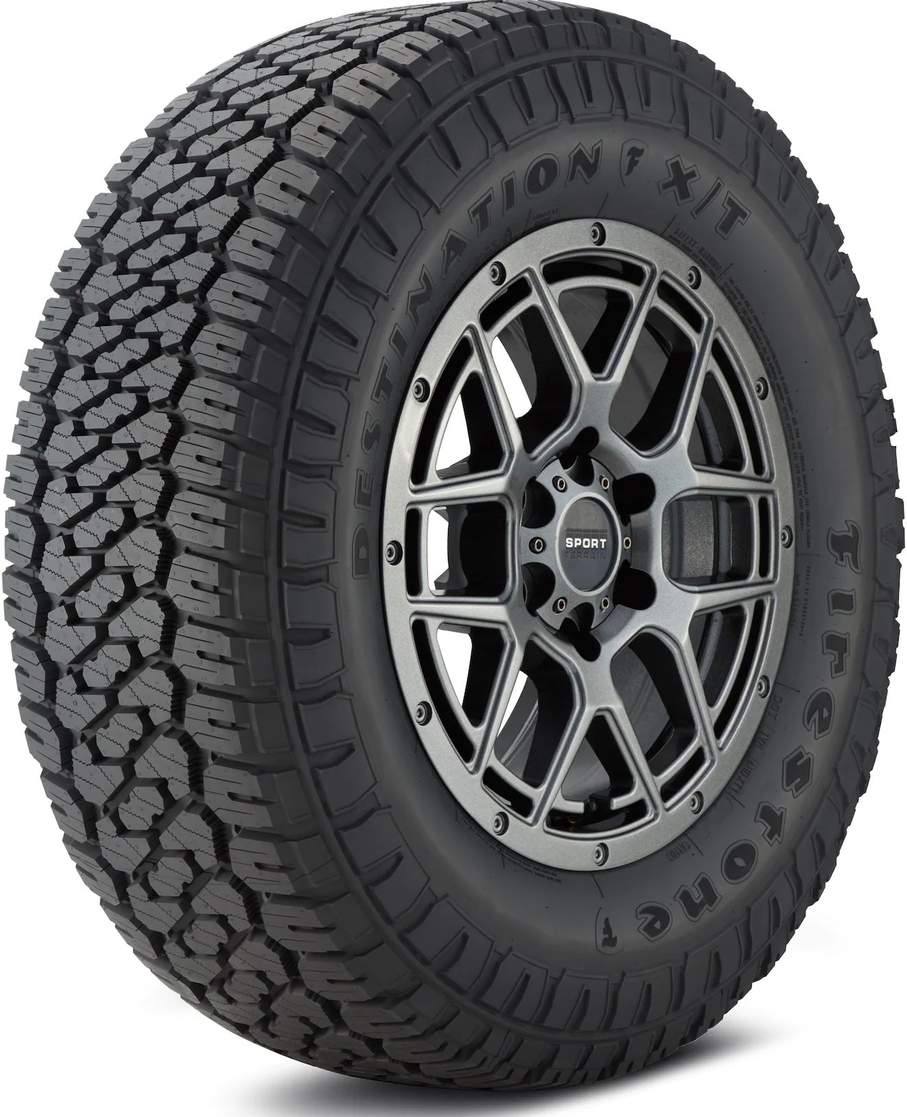 LT 275/60R20 LRE 123R FIRESTONE DESTINATION X/T ALL-WEATHER TIRES (M+S + SNOWFLAKE)