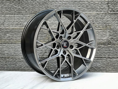 EVOLUTION TC05 HYPER BLACK WHEELS | 19X8.5 | 5X112 | OFFSET: 35MM | CB: 66.6MM