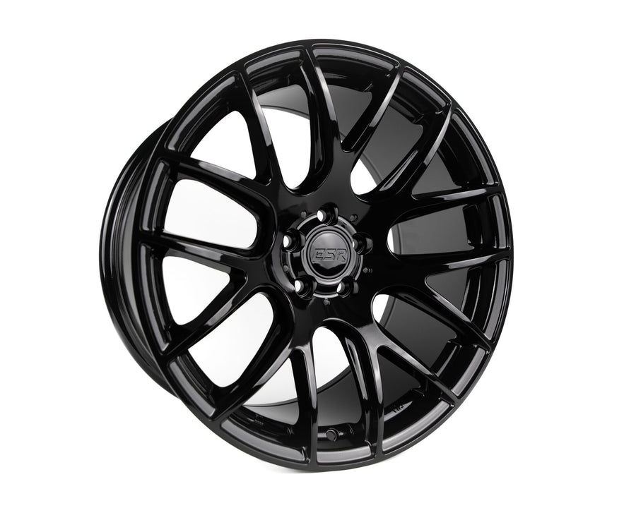 ESR SR12 GLOSS BLACK WHEELS | 18X8.5 | 5X100 | OFFSET: 35MM | CB: 72.6MM