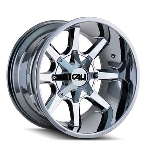 CALI OFF-ROAD BUSTED CHROME WHEELS | 20X12 | 6X135/6X139.7 | OFFSET: -44MM | CB: 106MM