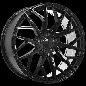 RUFFINO ATRAX GLOSS BLACK WHEELS | 16X7 | 5X114.3 | OFFSET: 39MM | CB: 67.1MM