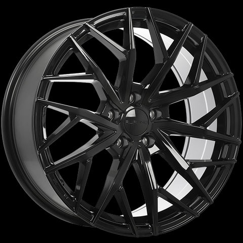 RUFFINO ATRAX GLOSS BLACK WHEELS | 17X7.5 | 5X105 | OFFSET: 39MM | CB: 56.6MM