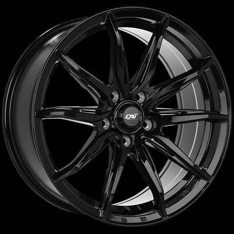 DAI FRANTIC GLOSS BLACK WHEELS | 15X6.5 | 5X100 | OFFSET: 38MM | CB: 73.1MM