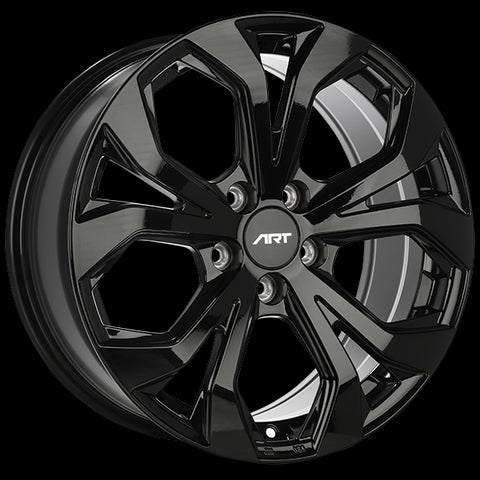 ART REPLICA 183 GLOSS BLACK WHEELS | 18X8 | 5X114.3 | OFFSET: 40MM | CB: 67.1MM