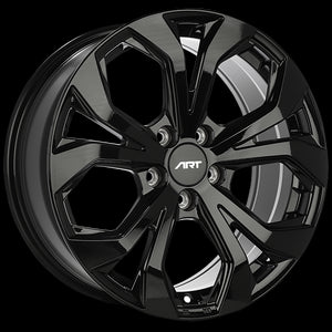 ART REPLICA 183 GLOSS BLACK WHEELS | 18X8 | 5X120 | OFFSET: 45MM | CB: 64.1MM