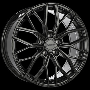 RUFFINO TEKNIK GLOSS BLACK WHEELS | 19X8.5 | 5X114.3 | OFFSET: 35MM | CB: 73.1MM