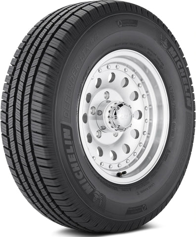 255/75R17 115T MICHELIN DEFENDER LTX M/S ALL-SEASON TIRES (M+S)