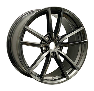 RAC REPLICA V03GB GLOSS GUNMETAL WHEELS | 18X8 | 5X112 | OFFSET: 42MM | CB: 57.1MM