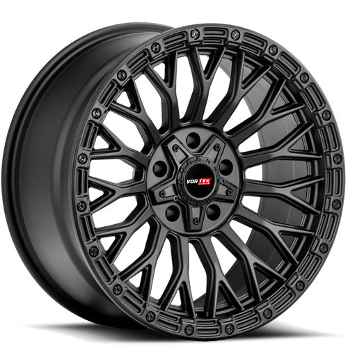 VORTEK VRT-607MB MATTE BLACK WHEELS | 20X9 | 5X127/5X139.7 | OFFSET: 0MM | CB: 78.1MM