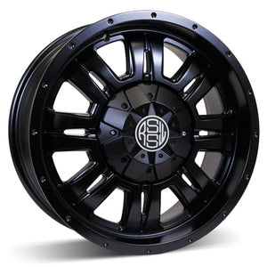 RSSW HERITAGE MATTE BLACK WHEELS | 16X7.5 | 6X139.7 | OFFSET: 23MM | CB: 106MM