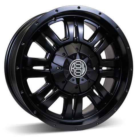 RSSW HERITAGE MATTE BLACK WHEELS | 16X7.5 | 6X139.7 | OFFSET: 23MM | CB: 106MM