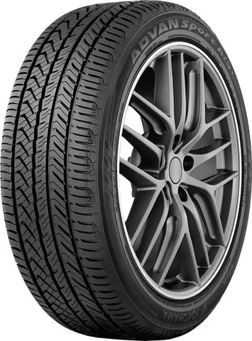 285/30R19 98Y YOKOHAMA ADVAN SPORT A/S+ ALL-SEASON TIRES (M+S)