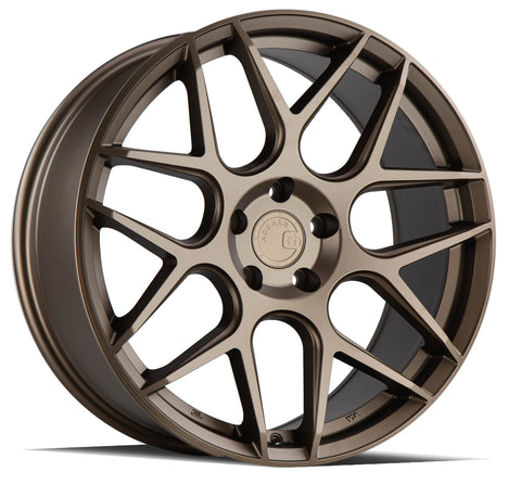 AODHAN AFF2 MATTE BRONZE WHEELS | 19X8.5 | 5X120 | OFFSET: 35MM | CB: 72.6MM