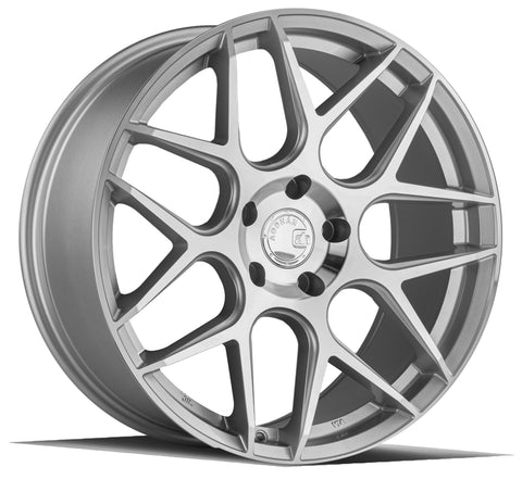 AODHAN AFF2 SILVER WITH MACHINED FACE WHEELS | 20X9 | 5X114.3 | OFFSET: 32MM | CB: 73.1MM