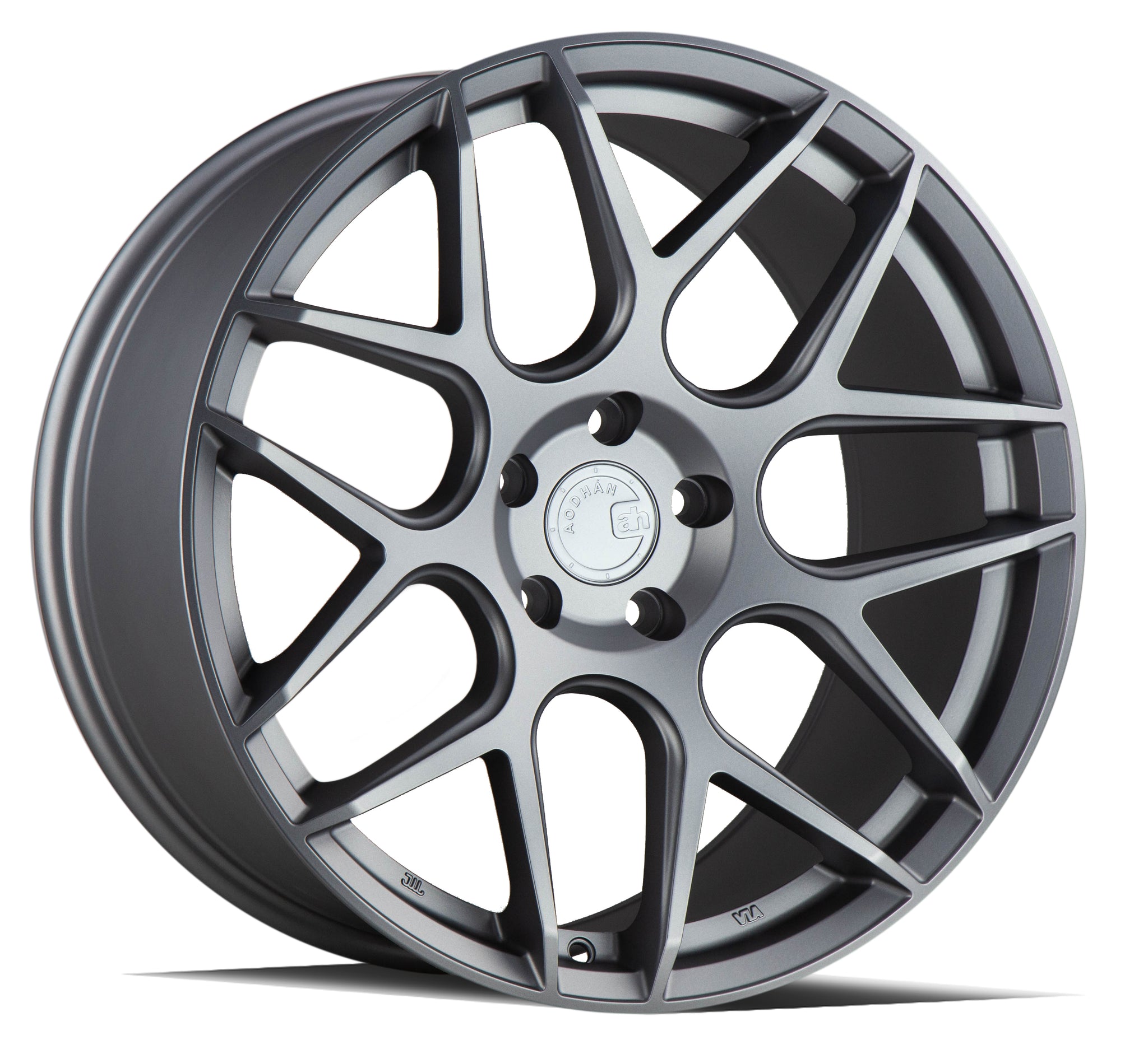 AODHAN AFF2 MATTE GRAY WHEELS | 20X10.5 | 5X114.3 | OFFSET: 45MM | CB: 73.1MM