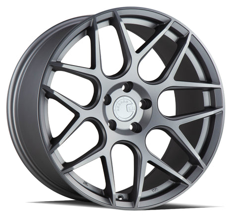 AODHAN AFF2 MATTE GRAY WHEELS | 19X9.5 | 5X114.3 | OFFSET: 35MM | CB: 73.1MM