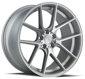 AODHAN AFF3 SILVER WITH MACHINED FACE WHEELS | 20X9 | 5X120 | OFFSET: 30MM | CB: 72.6MM