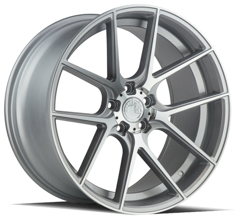 AODHAN AFF3 SILVER WITH MACHINED FACE WHEELS | 20X9 | 5X114.3 | OFFSET: 32MM | CB: 73.1MM