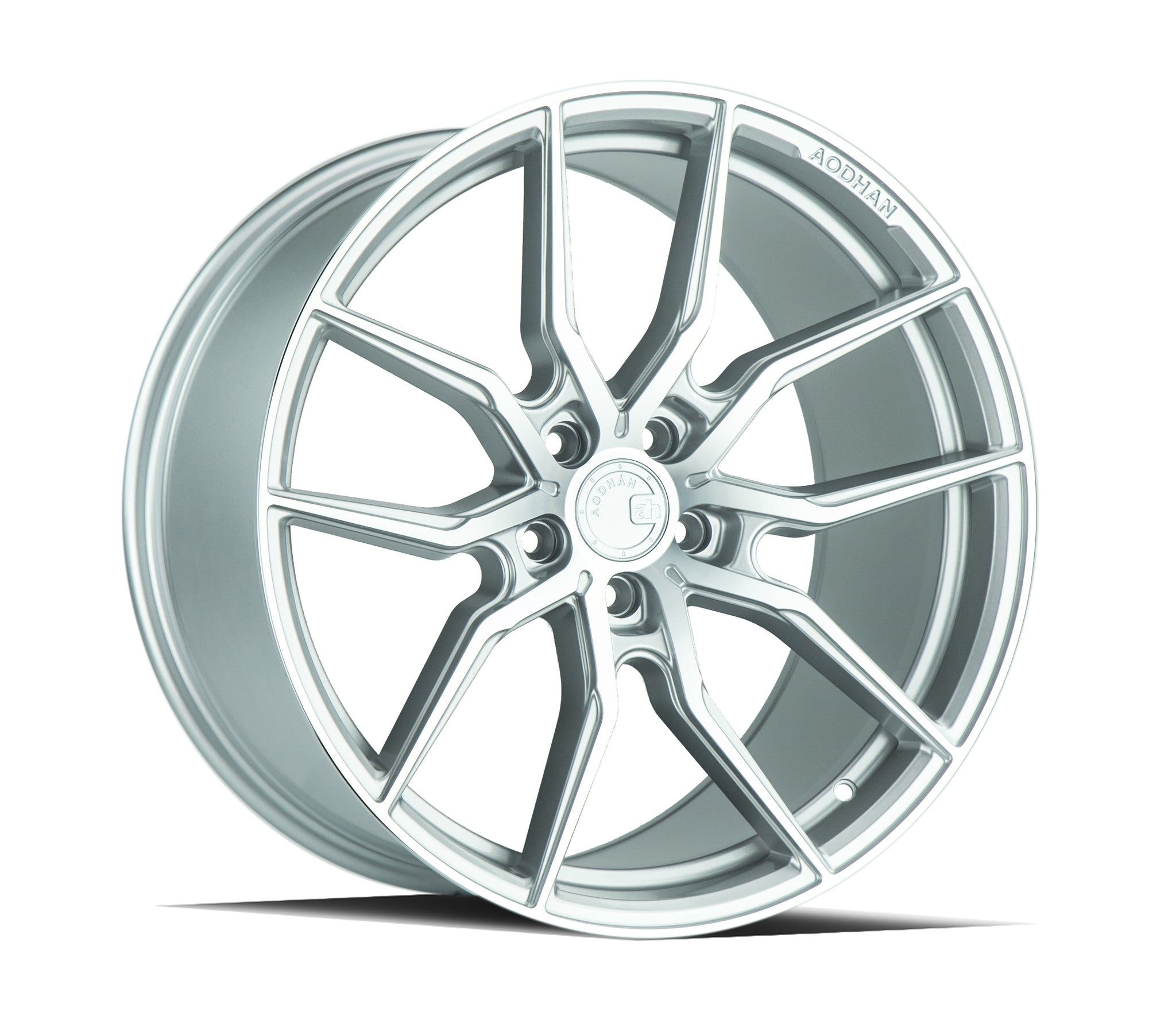 AODHAN AFF1 SILVER WITH MACHINED FACE WHEELS | 20X10.5 | 5X120 | OFFSET: 35MM | CB: 72.6MM