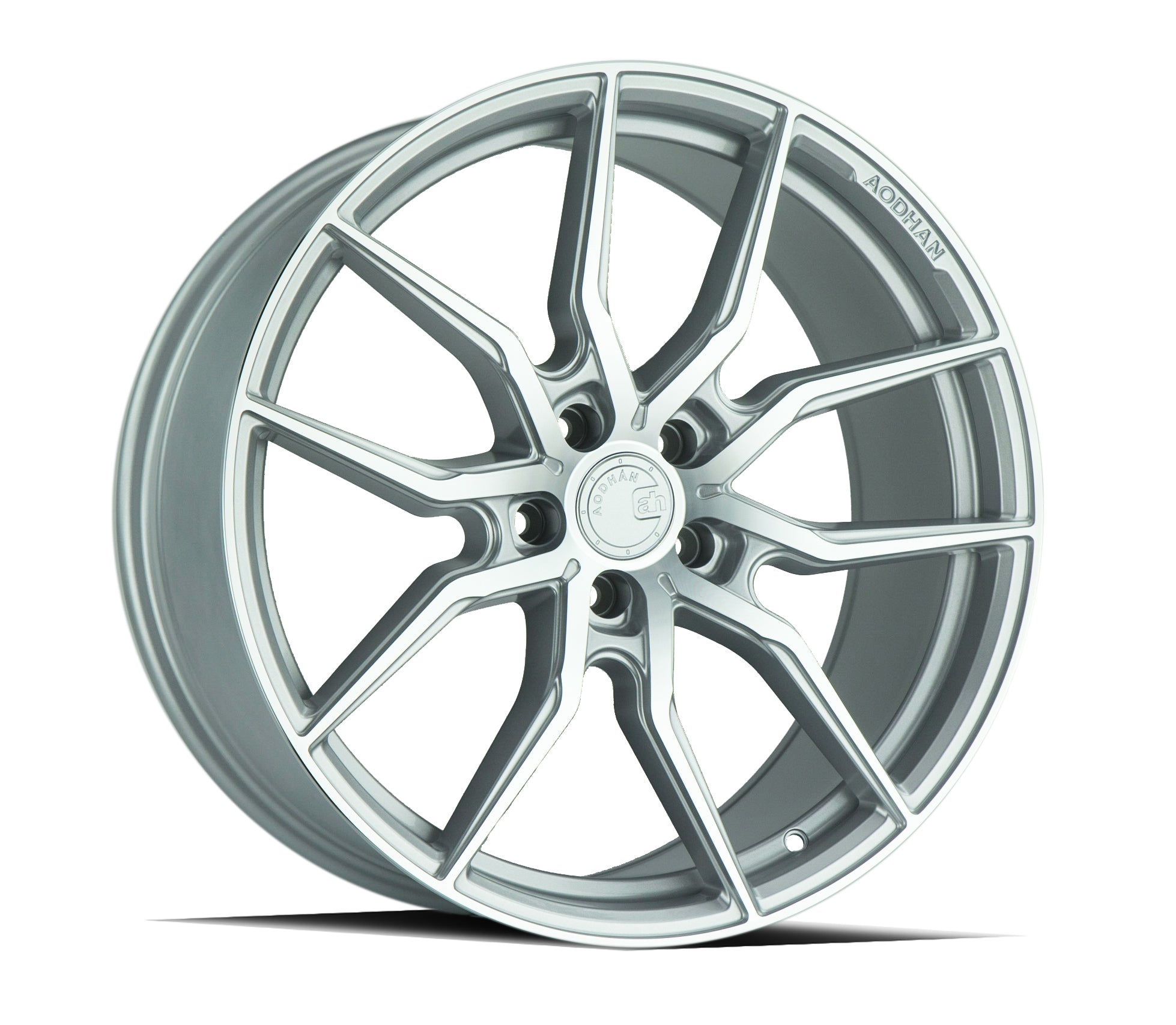 AODHAN AFF1 SILVER WITH MACHINED FACE WHEELS | 20X9 | 5X120 | OFFSET: 30MM | CB: 72.6MM