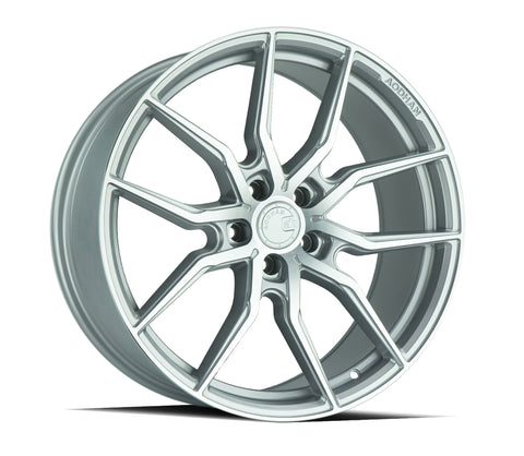 AODHAN AFF1 SILVER WITH MACHINED FACE WHEELS | 20X9 | 5X114.3 | OFFSET: 32MM | CB: 73.1MM