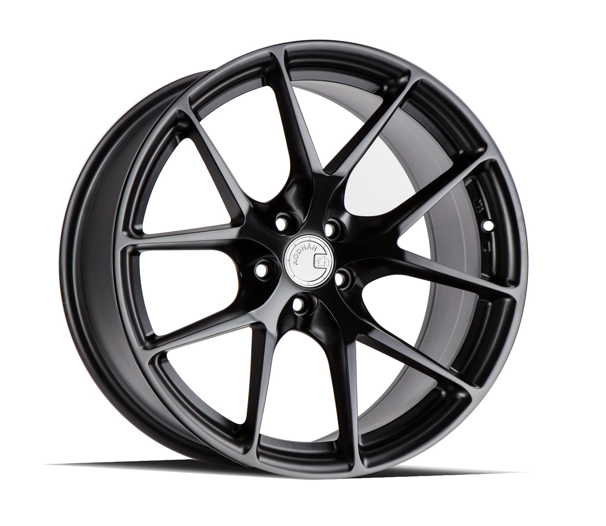 AODHAN AFF7 MATTE BLACK WHEELS | 18X9.5 | 5X114.3 | OFFSET: 35MM | CB: 73.1MM