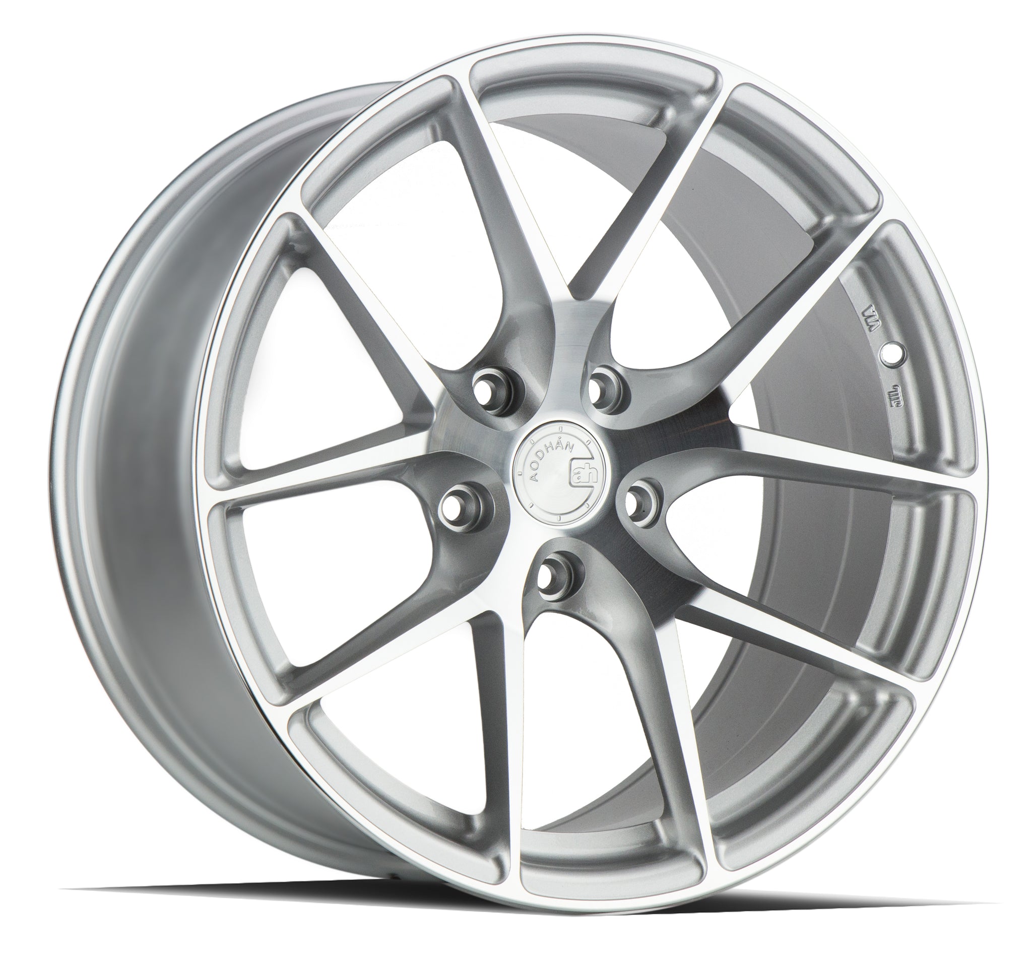 AODHAN AFF7 SILVER WITH MACHINED FACE WHEELS | 19X9.5 | 5X120 | OFFSET: 35MM | CB: 72.6MM