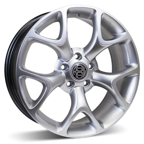 RSSW AERO HYPER SILVER WHEELS | 18X8 | 5X108 | OFFSET: 42MM | CB: 63.4MM