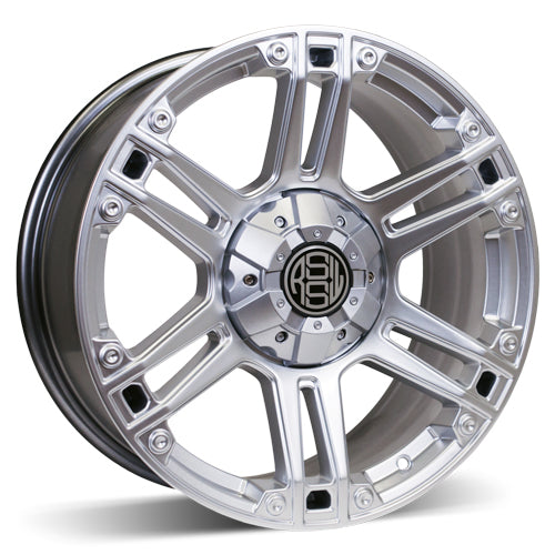 RSSW KRAWLER HYPER SILVER WHEELS | 18X8 | 5X150 | OFFSET: 30MM | CB: 110MM