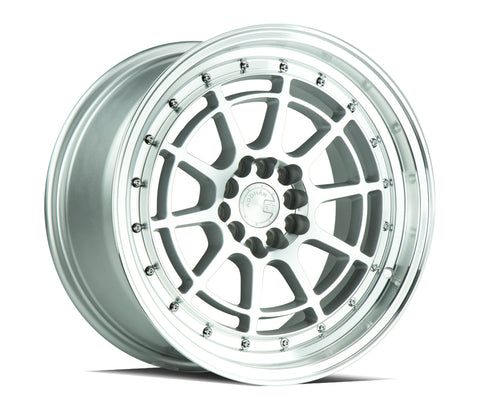 AODHAN AH04 SILVER WITH MACHINED FACE WHEELS | 17X9 | 5X100/5X114.3 | OFFSET: 25MM | CB: 73.1MM