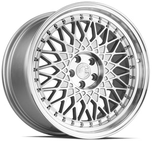AODHAN AH05 SILVER WITH MACHINED FACE WHEELS | 18X9.5 | 5X100 | OFFSET: 35MM | CB: 73.1MM