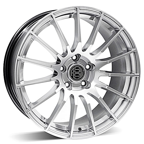 RSSW SPIRIT HYPER SILVER WHEELS | 17X7 | 5X114.3 | OFFSET: 45MM | CB: 64MM