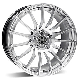 RSSW SPIRIT HYPER SILVER WHEELS | 16X6.5 | 5X114.3 | OFFSET: 45MM | CB: 67.1MM