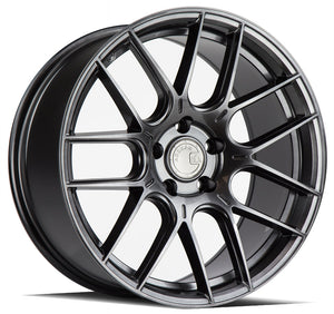 AODHAN AH-X HYPER BLACK WHEELS | 18X8.5 | 5X112 | OFFSET: 35MM | CB: 73.1MM