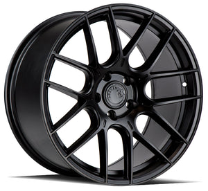 AODHAN AH-X MATTE BLACK WHEELS | 18X9.5 | 5X114.3 | OFFSET: 35MM | CB: 73.1MM