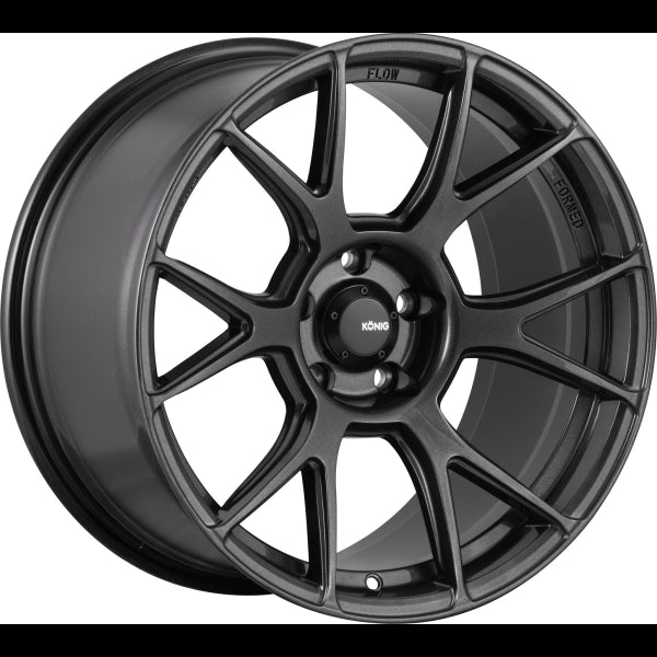 KONIG AMPLIFORM DARK METALLIC GRAPHITE WHEELS | 19X10.5 | 5X114.3 | OFFSET: 23MM | CB: 73.1MM