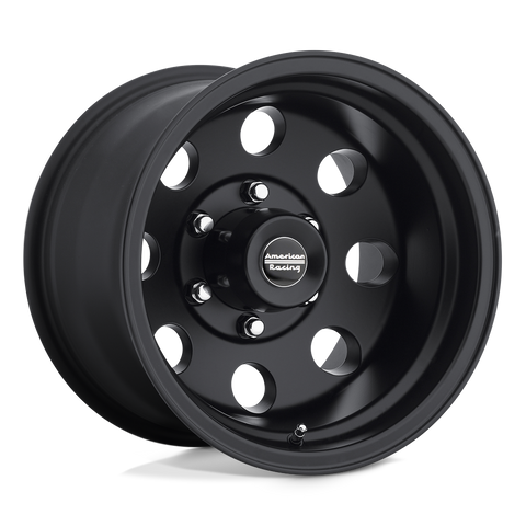 AMERICAN RACING AR172 BAJA SATIN BLACK WHEELS | 15X7 | 5X139.7 | OFFSET: -6MM | CB: 108MM