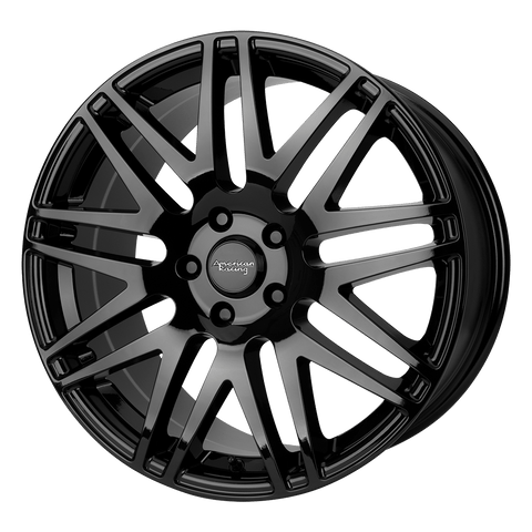 AMERICAN RACING AR928 GLOSS BLACK WHEELS | 18X8 | 5X110 | OFFSET: 40MM | CB: 72.56MM