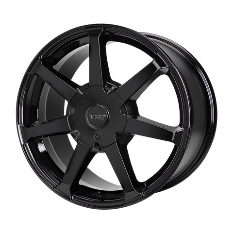 AMERICAN RACING AR930 GLOSS BLACK WHEELS | 17X7 | 5X108/5X114.3 | OFFSET: 40MM | CB: 72.56MM