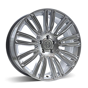 RSSW DELTA HYPER SILVER WHEELS | 17X7 | 5X114.3 | OFFSET: 45MM | CB: 60.1MM