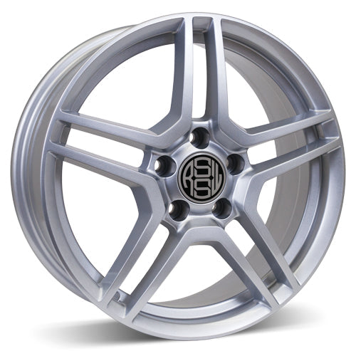 RSSW CRUISER SILVER WHEELS | 17X8 | 5X112 | OFFSET: 30MM | CB: 66.6MM