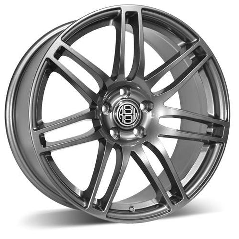 RSSW BOLD GUNMETAL WHEELS | 17X7.5 | 5X112 | OFFSET: 33MM | CB: 66.6MM