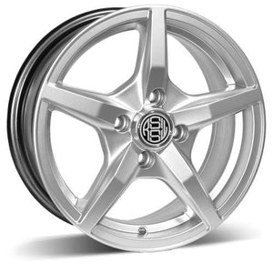 RSSW JAZZ HYPER SILVER WHEELS | 14X6 | 4X100 | OFFSET: 38MM | CB: 73.1MM