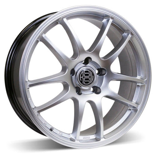 RSSW VELOCITY HYPER SILVER WHEELS | 16X6.5 | 5X100/5X114.3 | OFFSET: 40MM | CB: 73.1MM