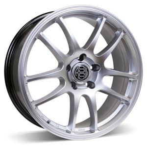 RSSW VELOCITY HYPER SILVER WHEELS | 16X6.5 | 4X100/4X114.3 | OFFSET: 40MM | CB: 73.1MM