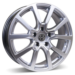 RSSW MAYFAIR HYPER SILVER WHEELS | 16X6.5 | 5X114.3 | OFFSET: 45MM | CB: 67.1MM