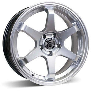 RSSW RIVAL HYPER SILVER WHEELS | 17X7 | 5X114.3 | OFFSET: 35MM | CB: 67.1MM